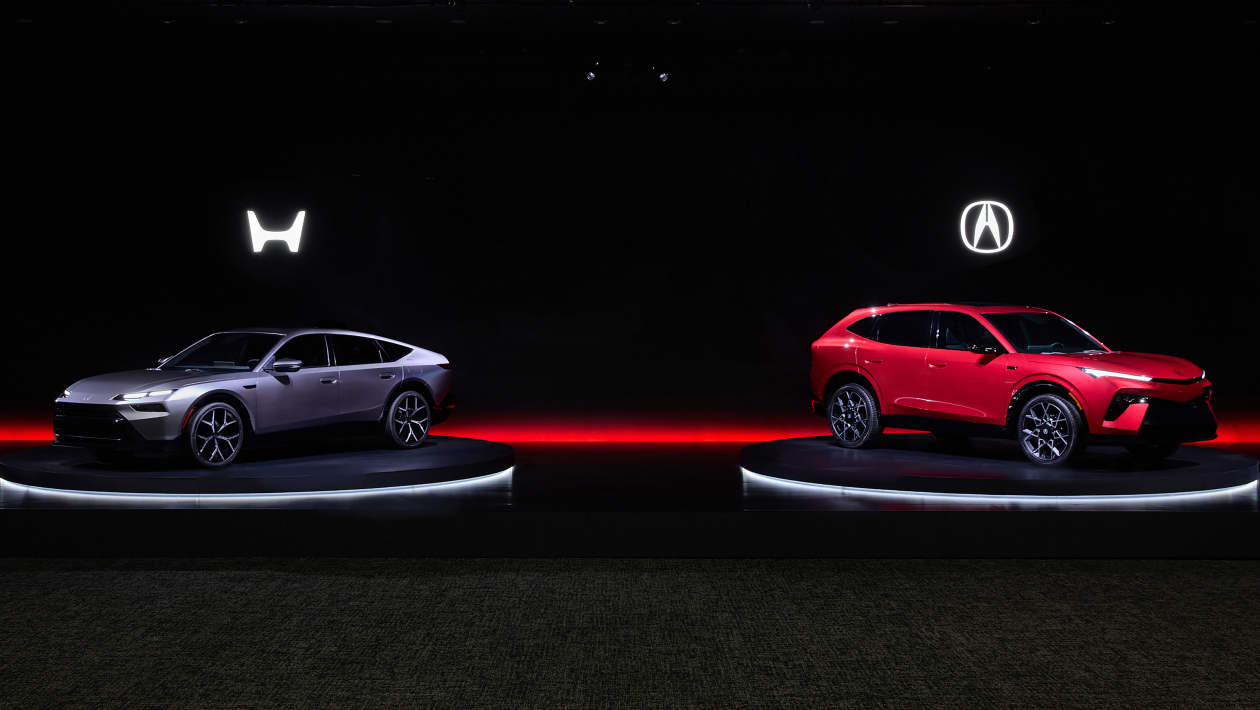 New Honda Hybrid Saloon and SUV Prototypes - pictures